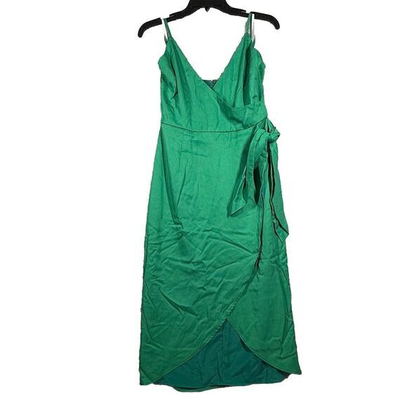 Lovers and Friends  Green Midi Dress with sleeve less‎ - Picture 1 of 6